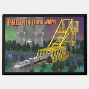 PTW Atomic Powered Train Magnet