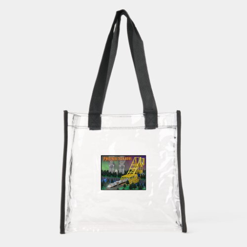 PTW Atomic Train Clear Stadium Bag