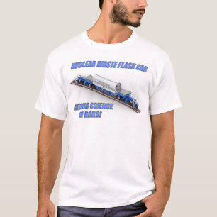 PTW British Nuclear Waste Flask Car T-Shirt