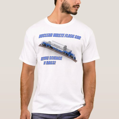 PTW British Nuclear Waste Flask Car T-Shirt