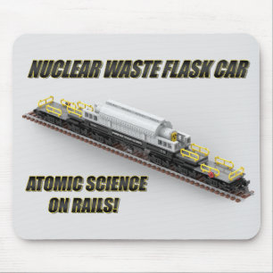 PTW East European Nuclear Waste Flask Car Mouse Pad