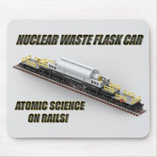 PTW East European Nuclear Waste Flask Car Mouse Pad