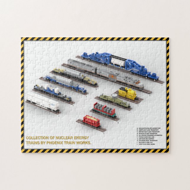 PTW Nuclear Energy Train Collection Puzzle (Horizontal)