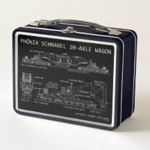 PTW Schnabel Train Wagon Technical "Blueprint"