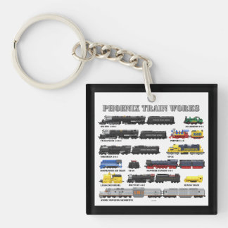 PTW Train Collection Keychain