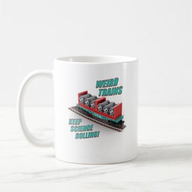 PTW Uranium Oxide Train Dual-Sided Mug (Left)