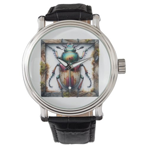 Ptychodes Beetle 050624IREF123 _ Watercolor Watch