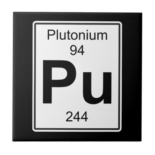 Pu _ Plutonium Tile