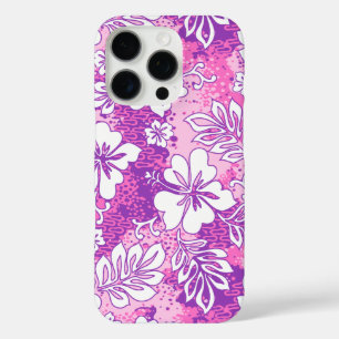 Pua Aloha Hawaiian Heart Shaped Hibiscus Pink iPhone 16 Pro Case