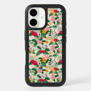 Pua and Heihei Tropical Pattern iPhone 16 Case