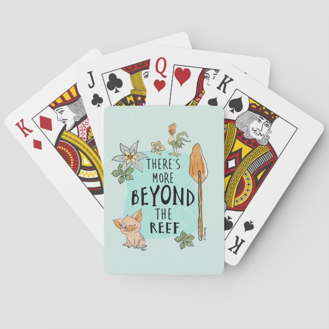 Pua & Hei Hei Playing Cards (Back)