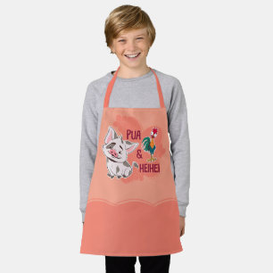 Pua & Heihei Floral Name Graphic Apron