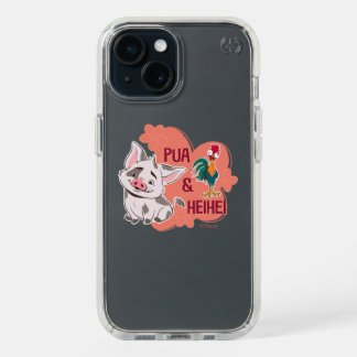 Pua & Heihei Floral Name Graphic iPhone 15 Case