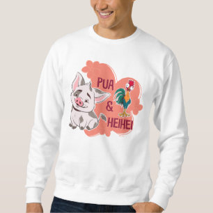 Pua & Heihei Floral Name Graphic Sweatshirt