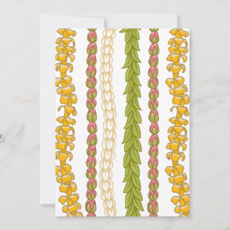 Puakenikeni Lokelani Pikake Maile Stationary Card