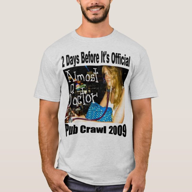 pub crawl tshirt design (Front)