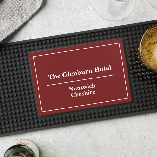 Pub, Guest House, or Hotel Bar Mat (Creator Uploaded)
