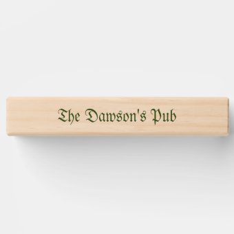 Pub Style Custom Giant Topple Tower Game Zazzle