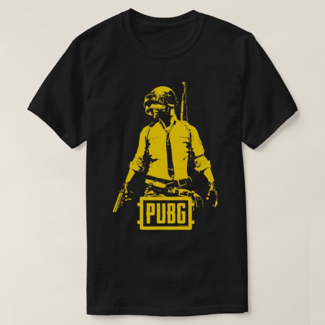 PUBG Tie Guy T-Shirt (Design Front)