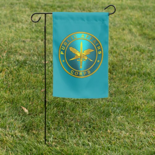 Public Affairs PAO Army Veteran  Garden Flag