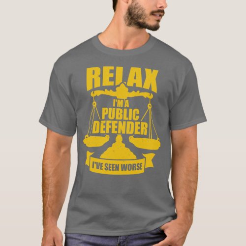Public Defender Attorney Gift  T_Shirt