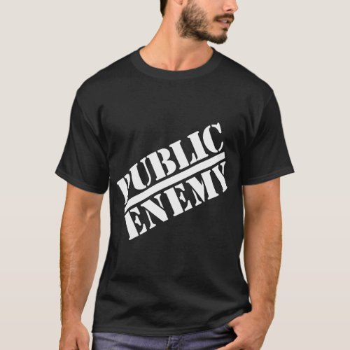 Public Enemy Official Big Logo T_Shirt