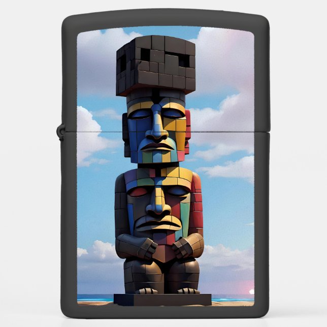 Public Face of New Traditions Zippo Lighter (Front)