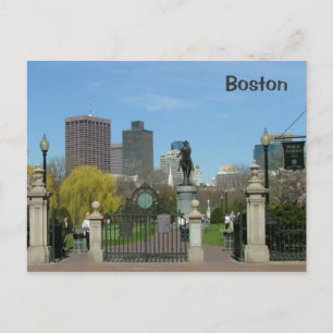 Public Garden Postcard