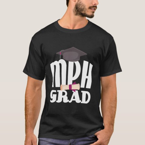 Public Health Graduation Mph Masters Degree T_Shirt