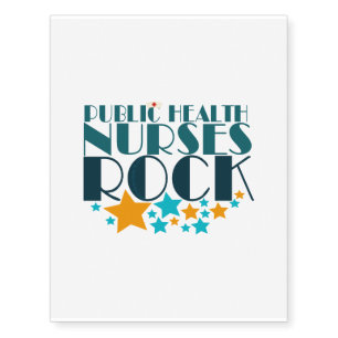 Public Health Nurses Rock Temporary Tattoos