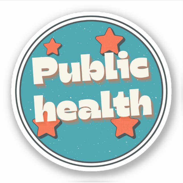 Public Health Sticker (Front)