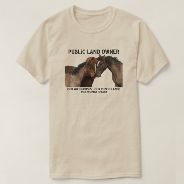 Public Land Owner T shirt (Design Front)