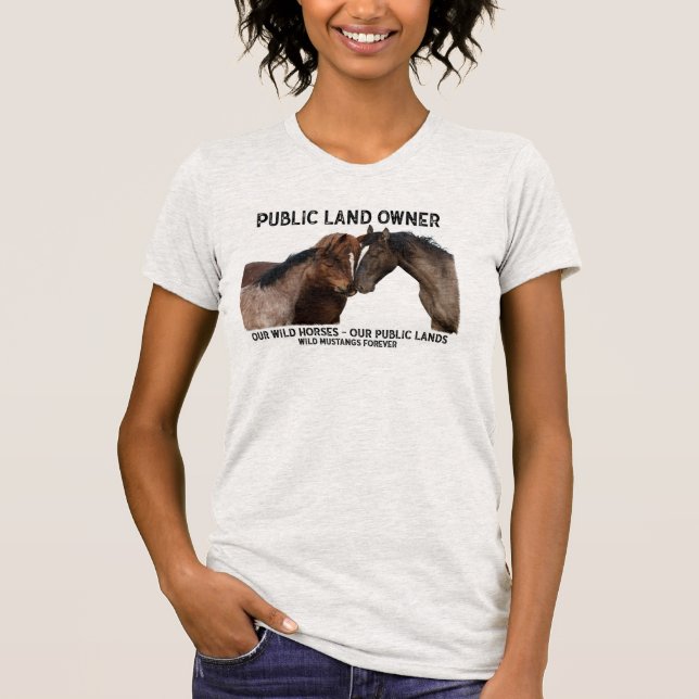 Public Land Owner T shirt (Front)