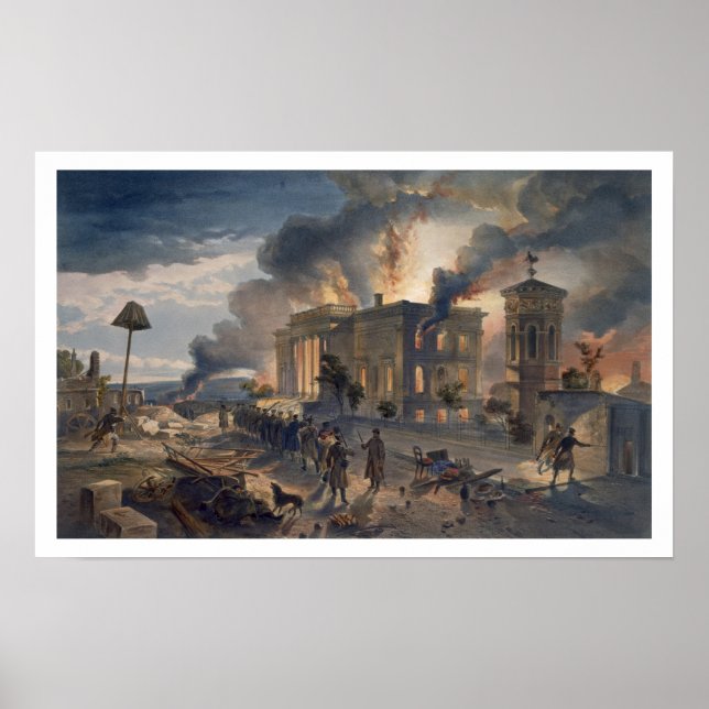 Public Library and Temple of the Winds, plate from Poster (Front)