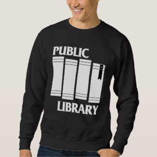 Public Library Book Sweatshirt