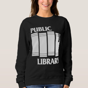 Public Library Book Sweatshirt