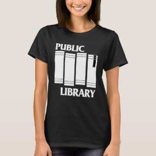 Public Library Book T-Shirt