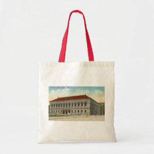 Public Library, Boston 1911 Vintage Tote Bag