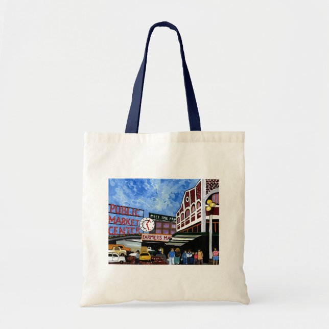 Public Market Center Tote Bag (Front)
