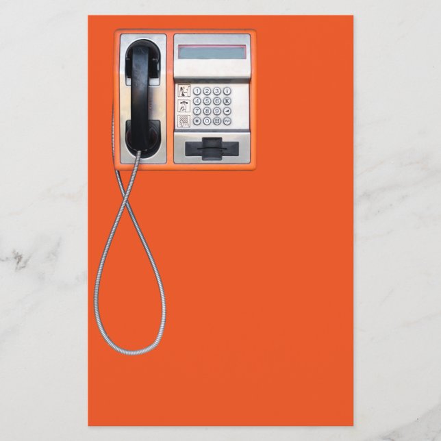 Public phone flyer (Front)