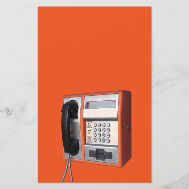 Public phone flyer (Front)