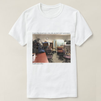 Public Sector Office Chair Pile T-shirt