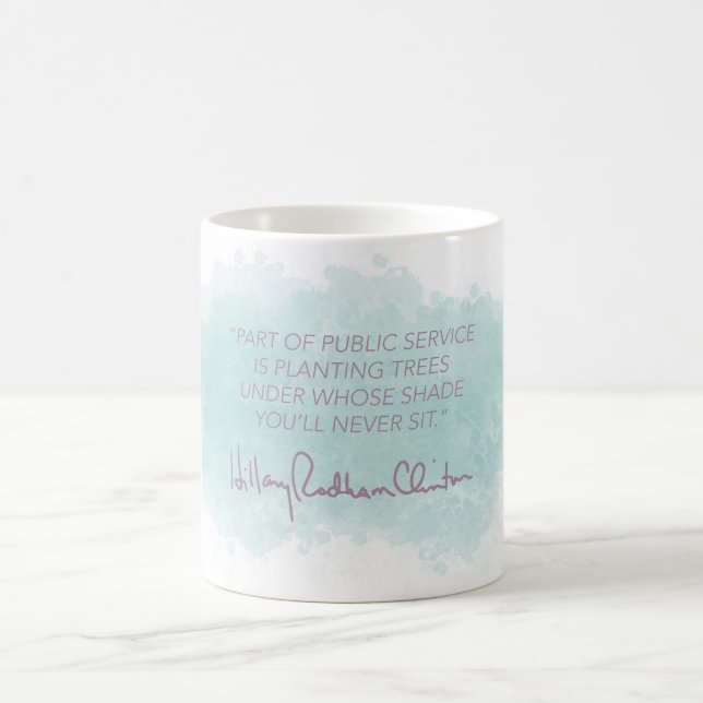 Public Service - Hillary Clinton Mug (Center)