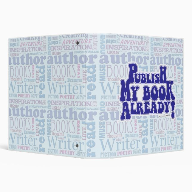 Publish My Book 3 Ring Binder (Background)