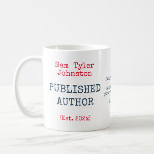Published Author Writer Coffee Mug