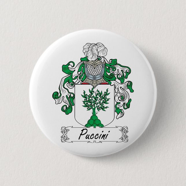 Puccini Family Crest Button (Front)