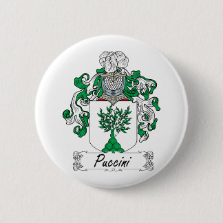 Puccini Family Crest Button
