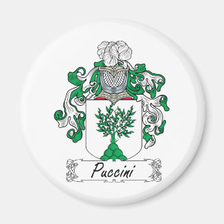 Puccini Family Crest Magnet