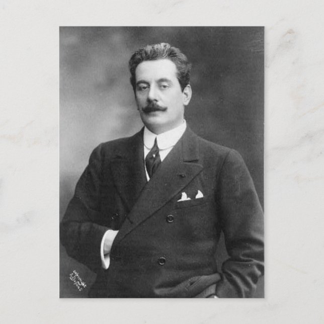 puccini postcard (Front)