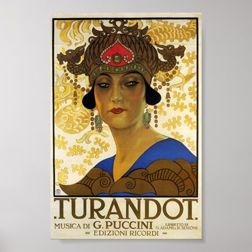 Puccini  Turandot Poster